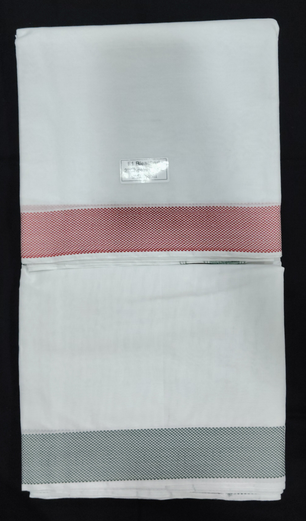 Cotton Dhothi Bleached 9*5