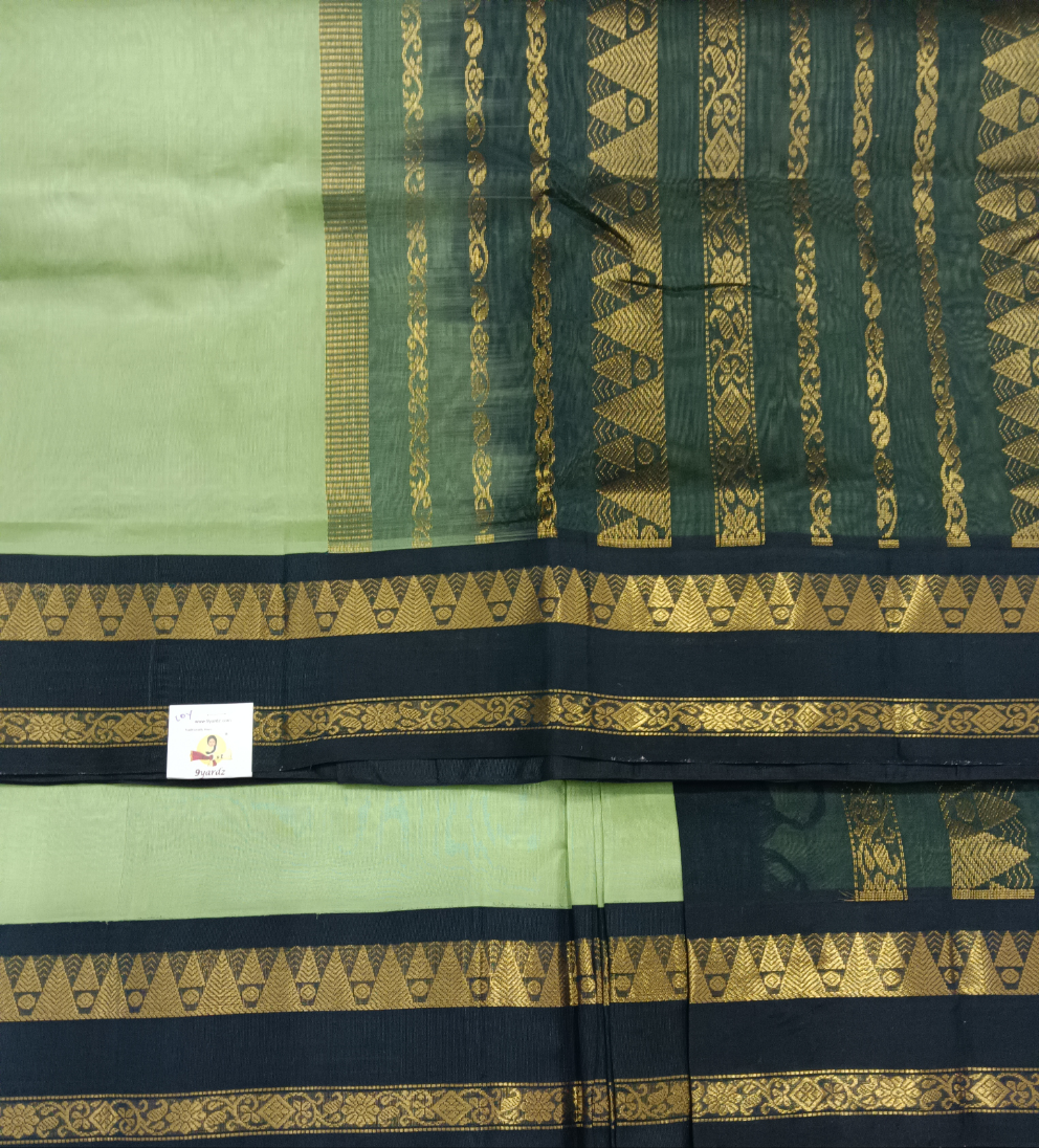 Pure silk cotton -Korvai 10yards madisar