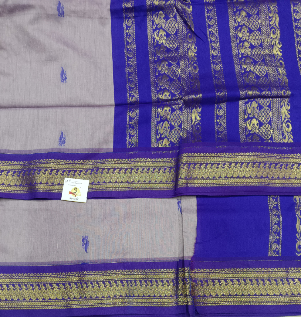 Kalyani Cotton Butta  9.5yardz