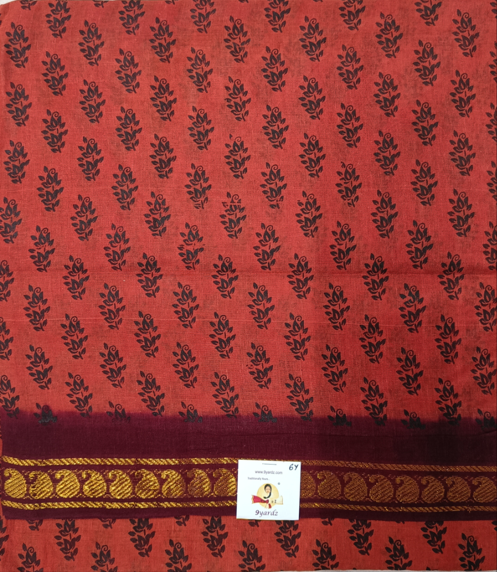 Sungudi cotton 6 yards