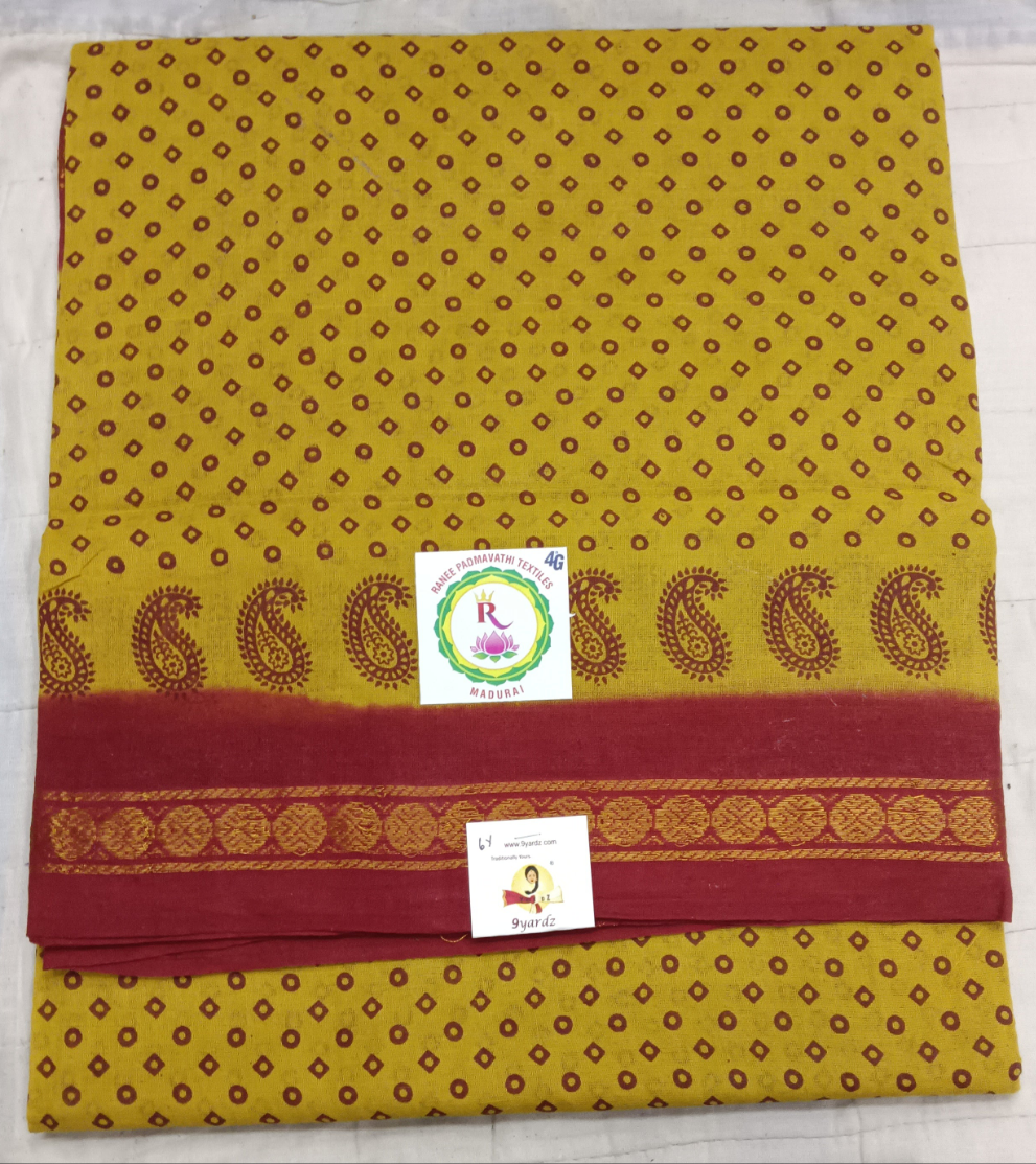 Sungudi cotton 6 yards