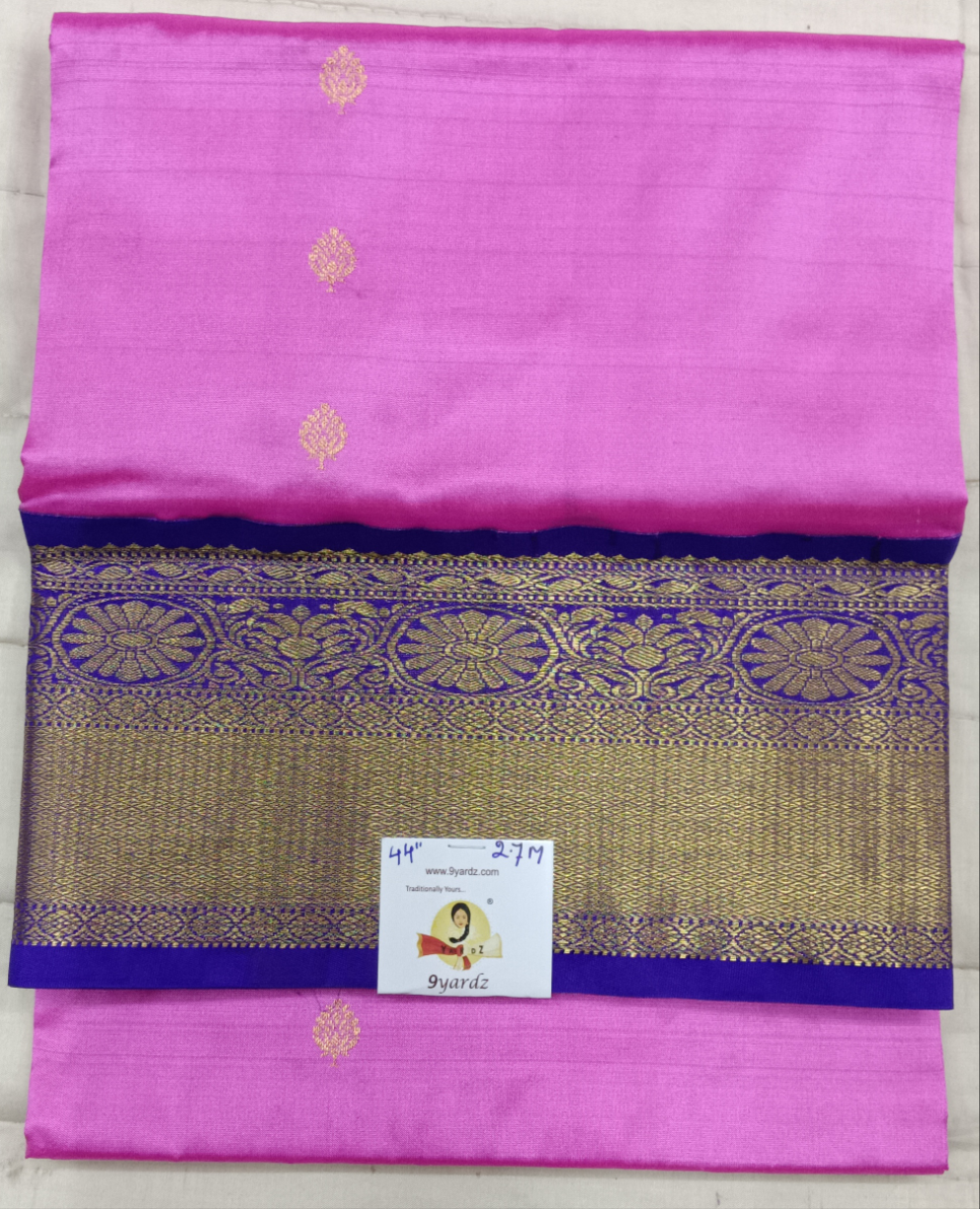 Pattu Pavadai Pure silk 43"