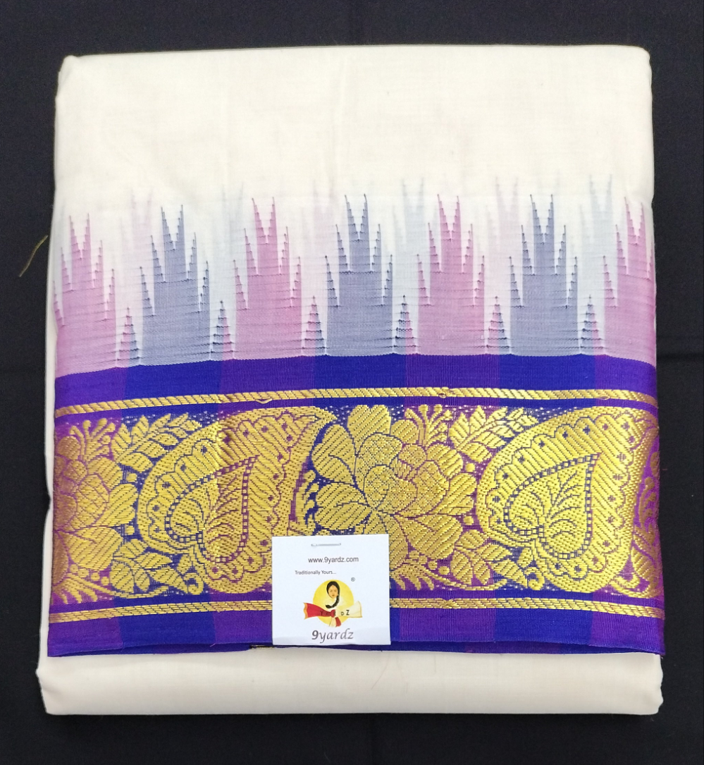 Pure cotton Muhurtham dhoti 10*6