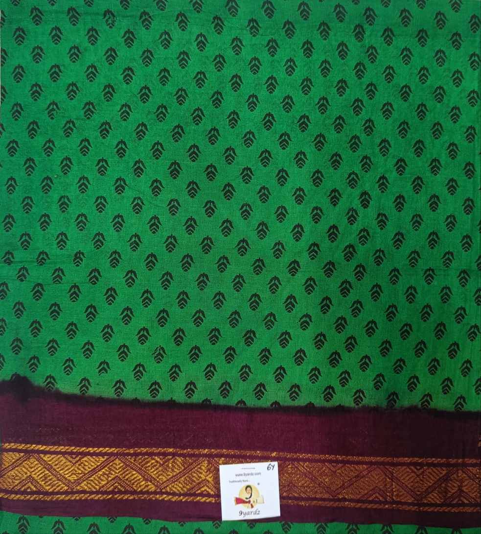 Sungudi cotton 6 yards