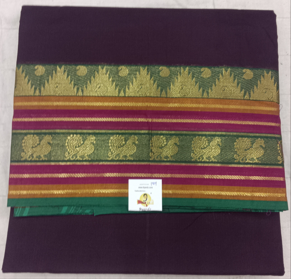 Chettinadu / Karaikudi cotton 10yardz madisar