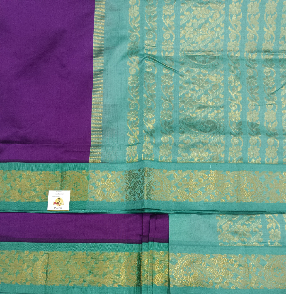 Semi Silk cotton Korvai Madisar