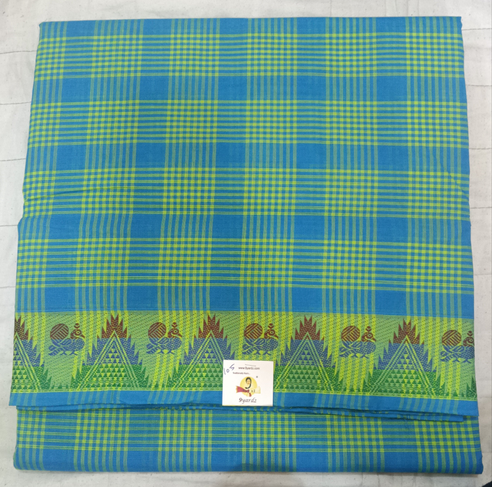 Chettinadu / Karaikudi cotton 10.5 yards madisar