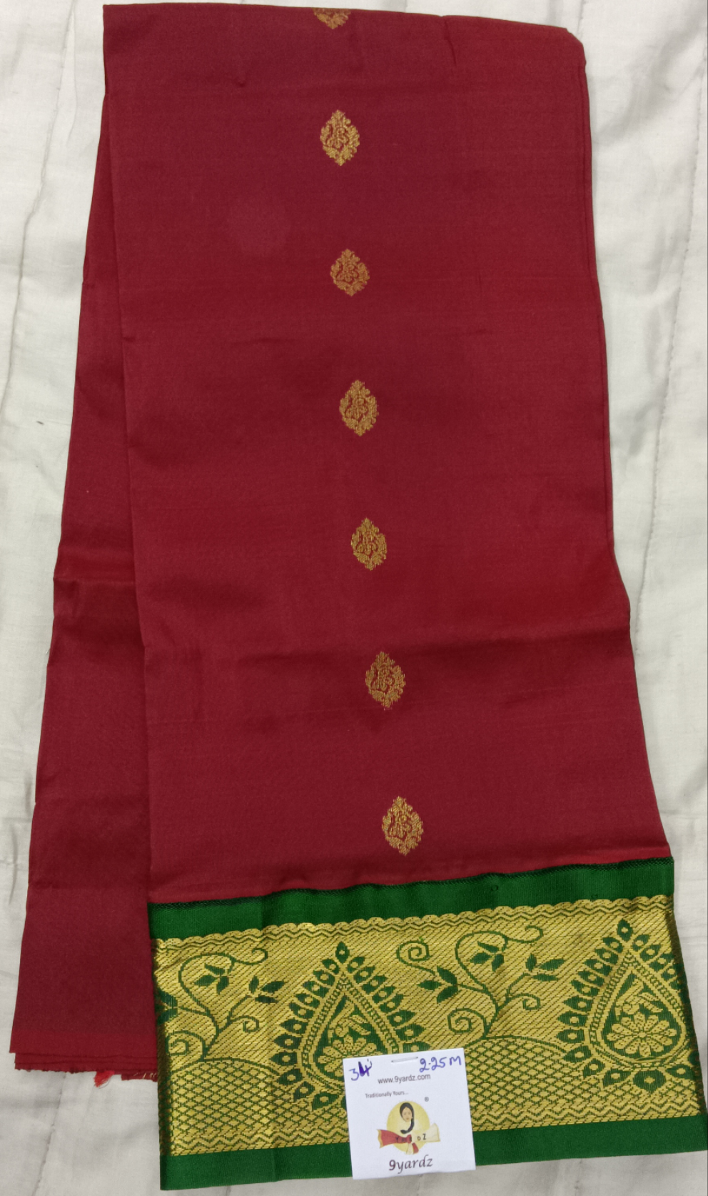 Pattu Pavadai Pure silk 34"