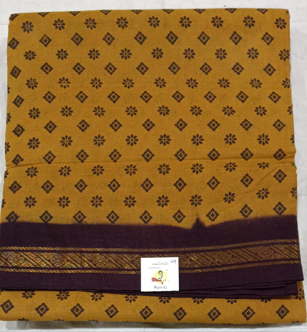 Sungudi cotton 12 yardz
