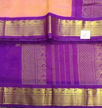 Load image into Gallery viewer, Pure silk cotton -Korvai 10yards madisar