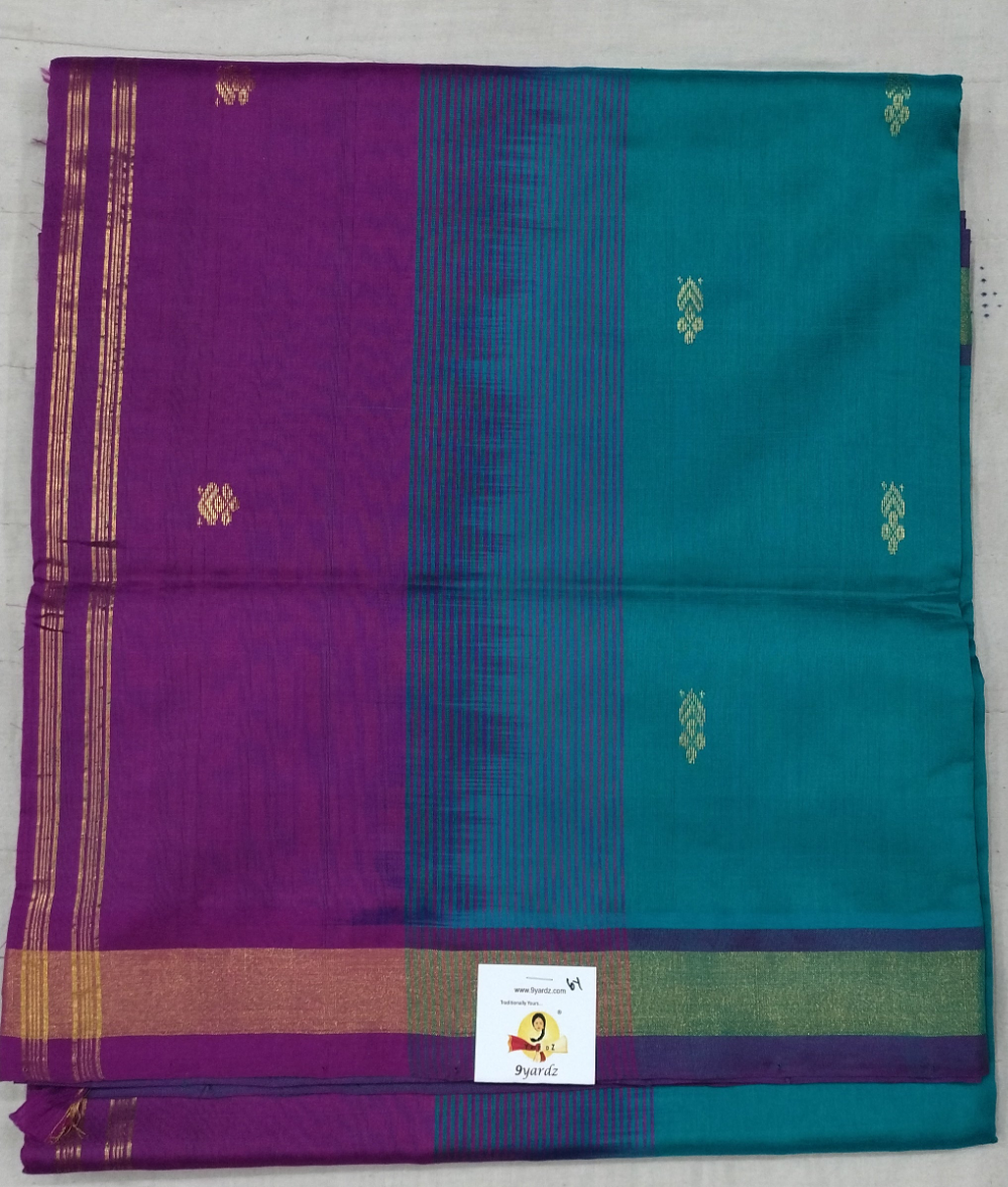Semi silk Embossed 6Yards