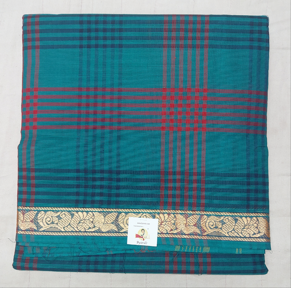 Chettinadu / Karaikudi cotton 10.5 yards madisar