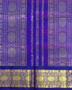 Pure silk cotton -Korvai 10yards madisar