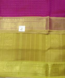 Pure silk cotton -Semi korvai 10yardz