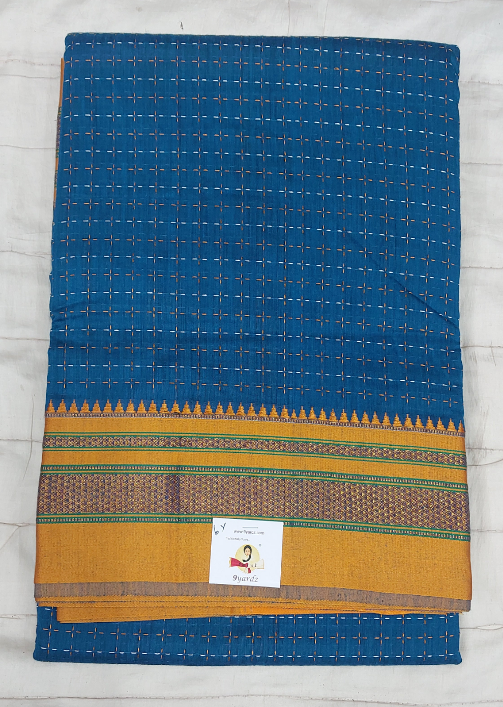 Ikkal embossed sarees 6yardz