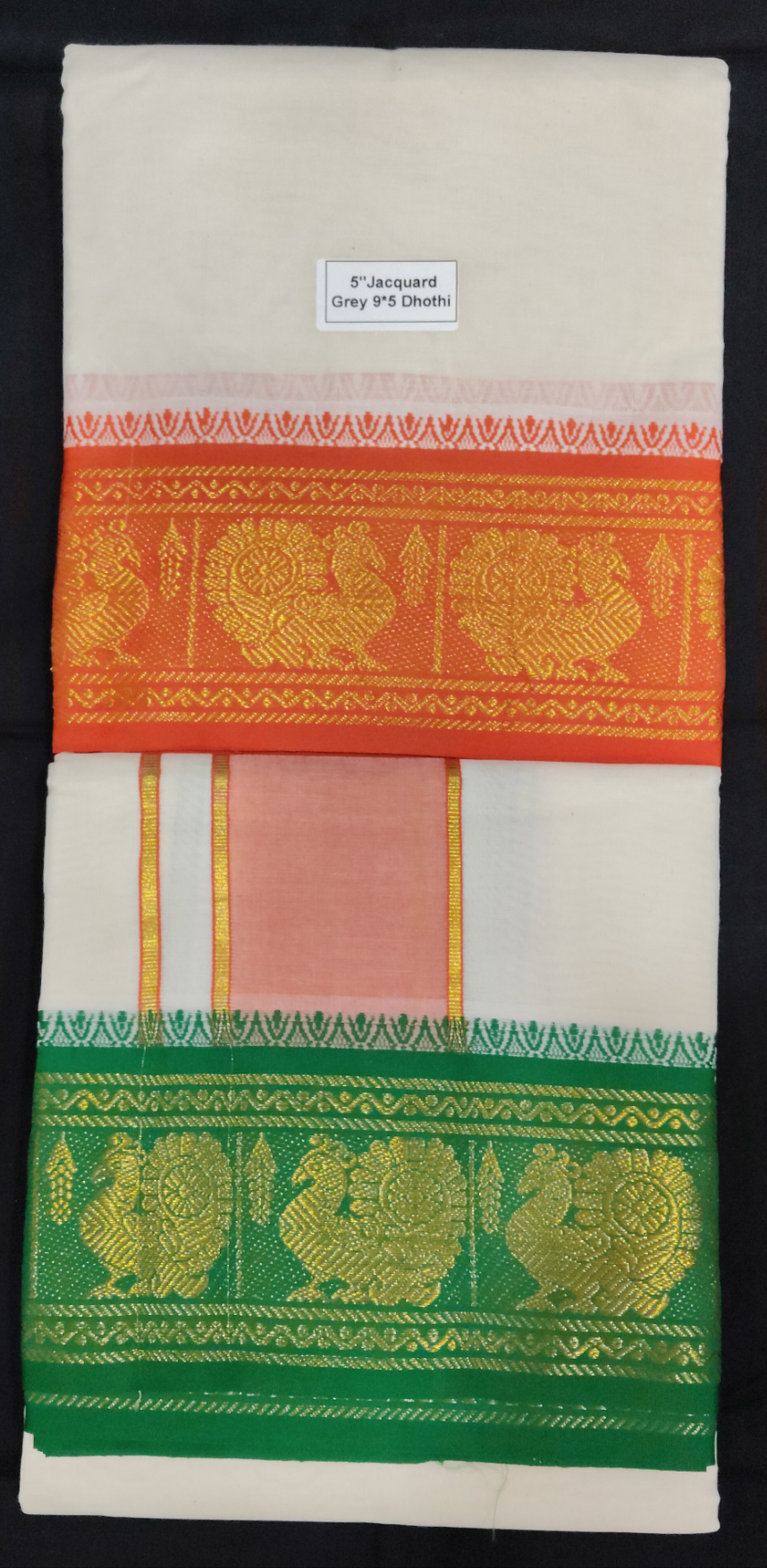 Cotton Dhothi Jacquard 9*5