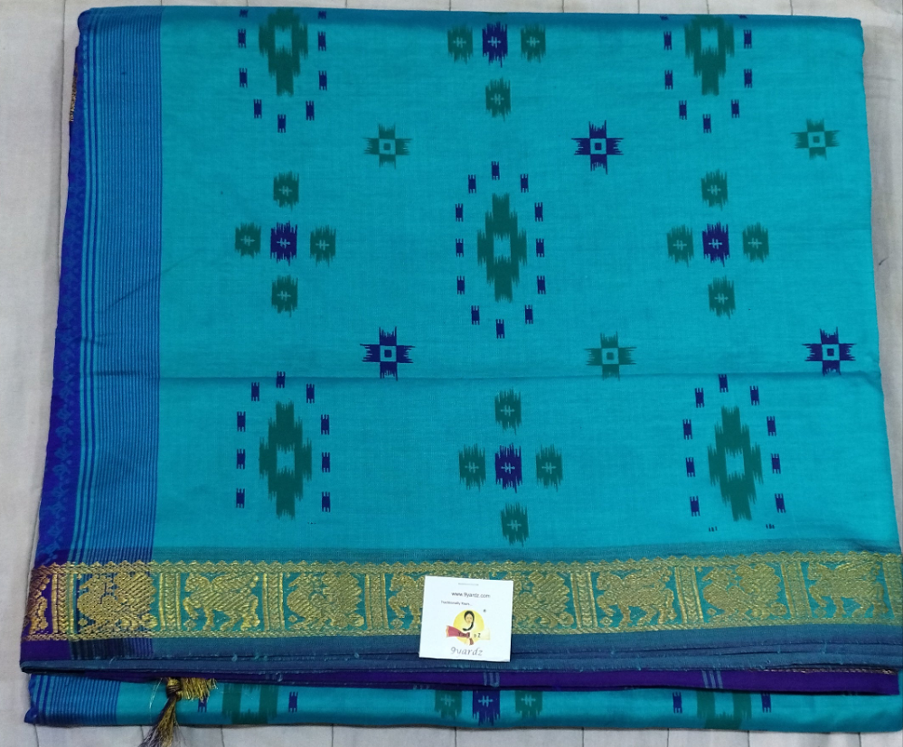 Semi Silk cotton printed Madisar