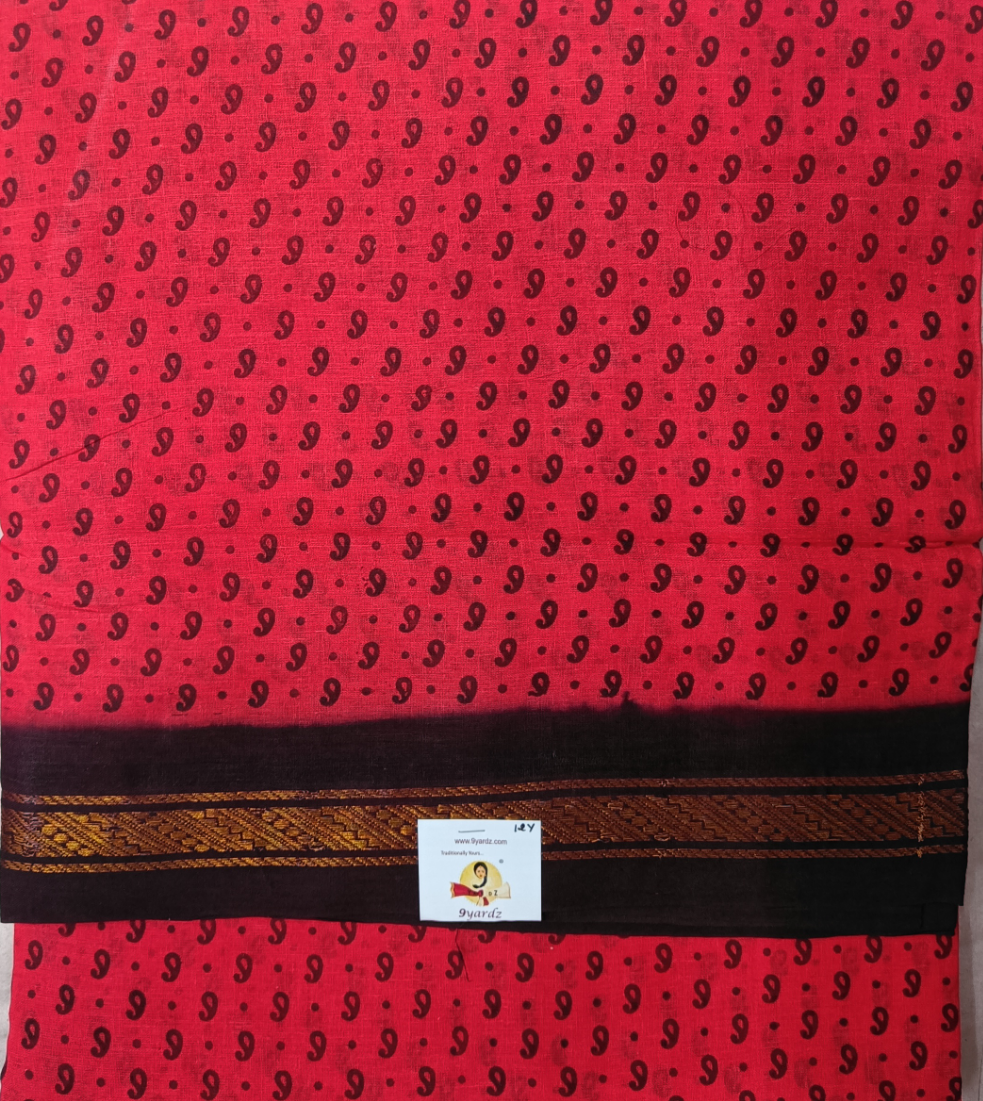 Sungudi cotton 12 yardz