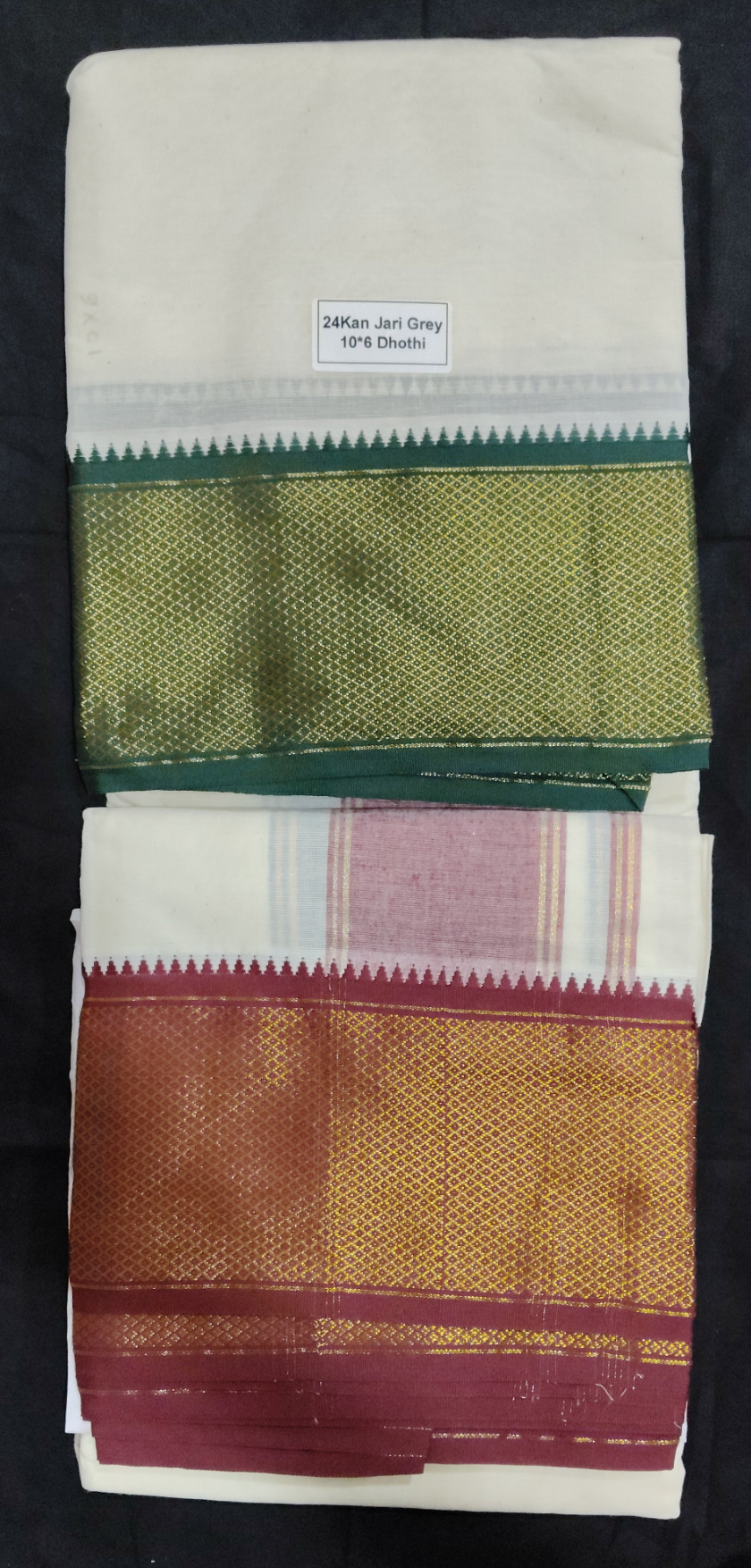 Cotton Dhothi Unbleached 10*6