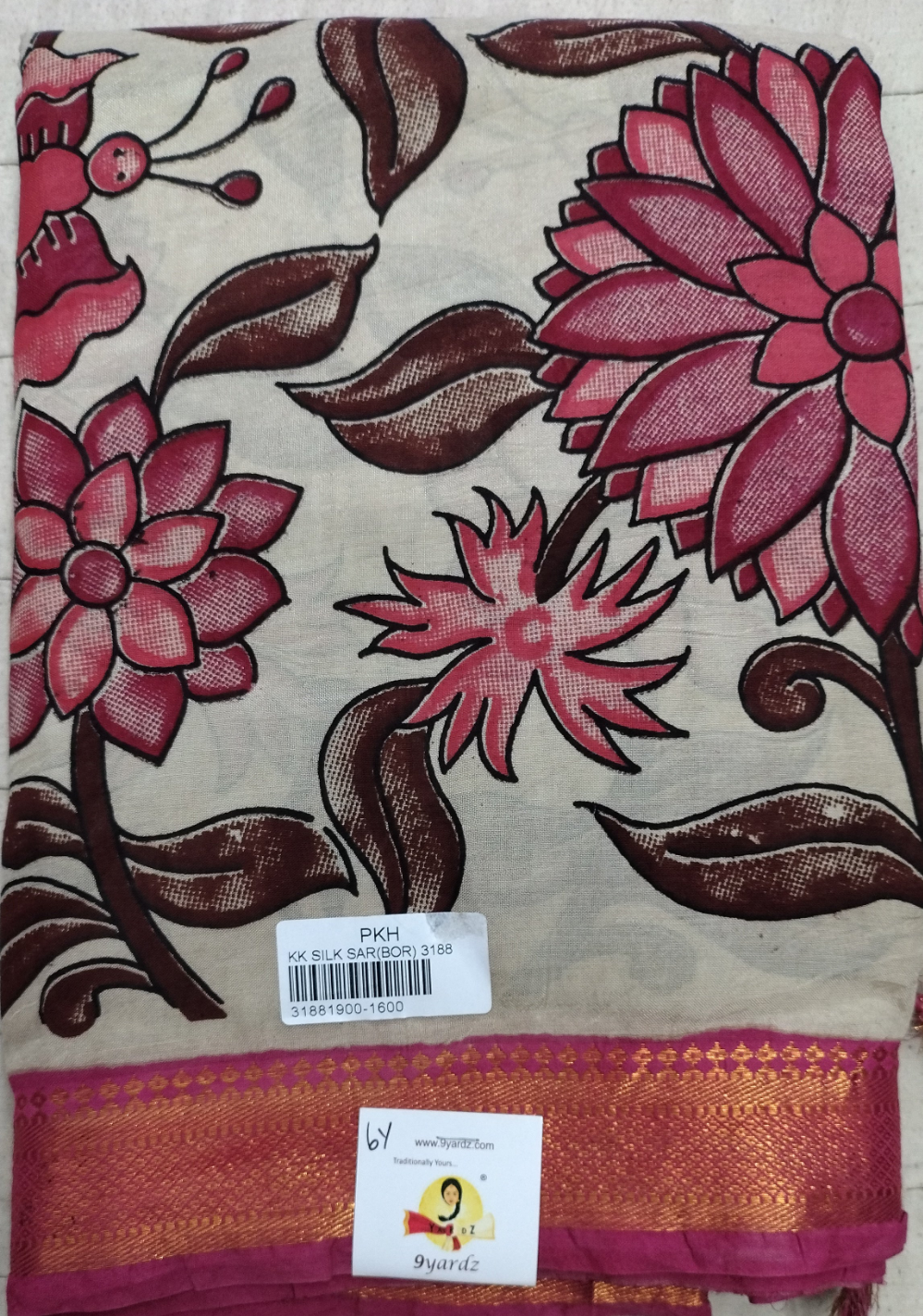 Kalamkari Silk 6yardz