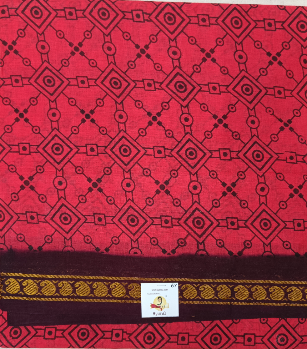 Sungudi cotton 6 yards
