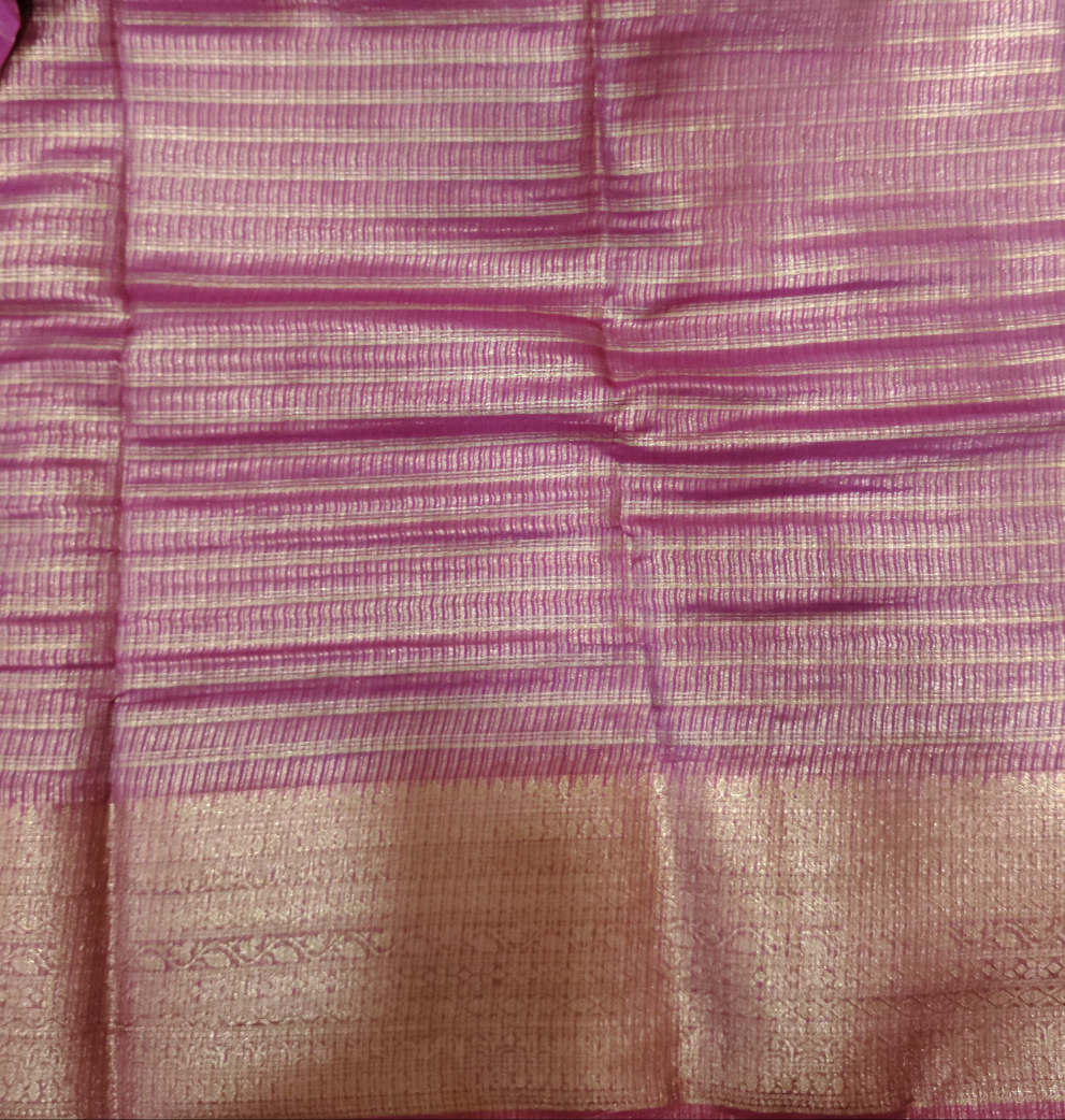 Mysore crepe silk checked (synthetic)