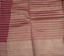 Load image into Gallery viewer, Mysore crepe silk checked (synthetic)