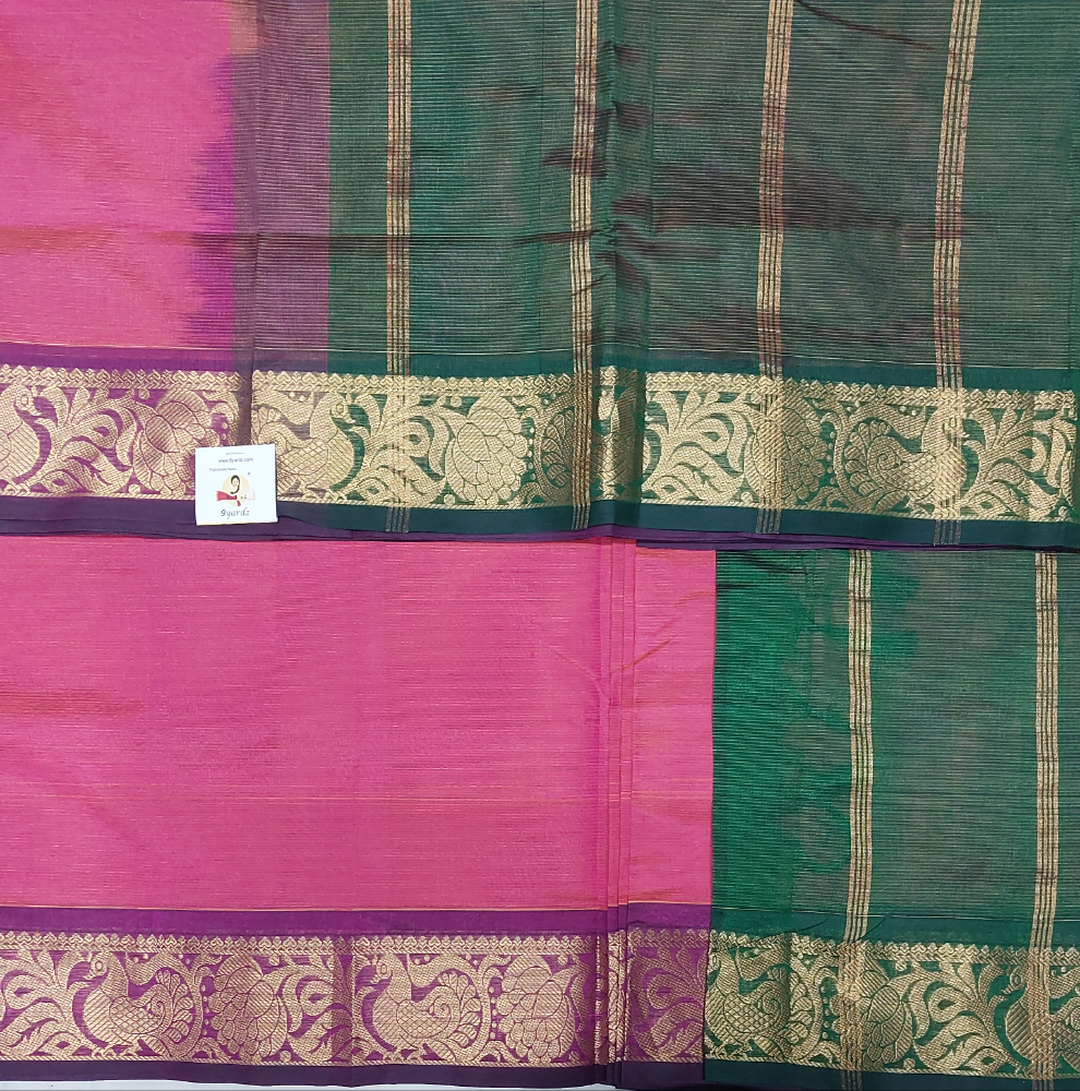 Pure silk cotton Vairaoosi 10yards madisar