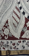 Load image into Gallery viewer, Kalamkari Silk 6yardz