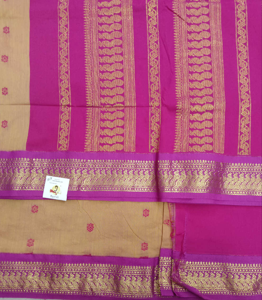 Kalyani Cotton Butta  9.5yardz