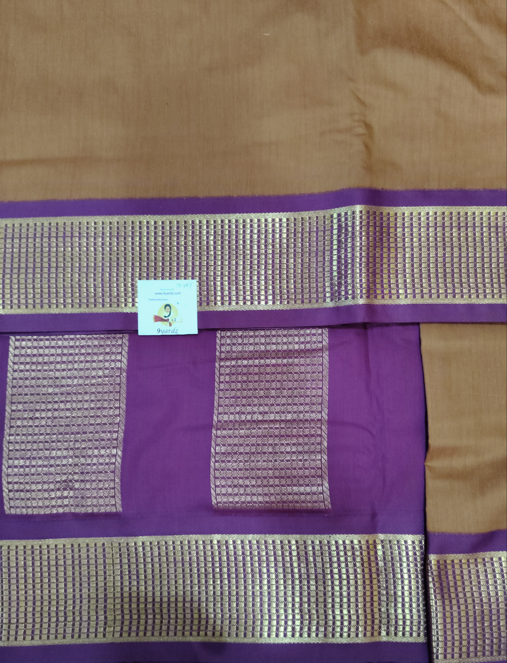 Akshaya cotton 10.25 yards madisar