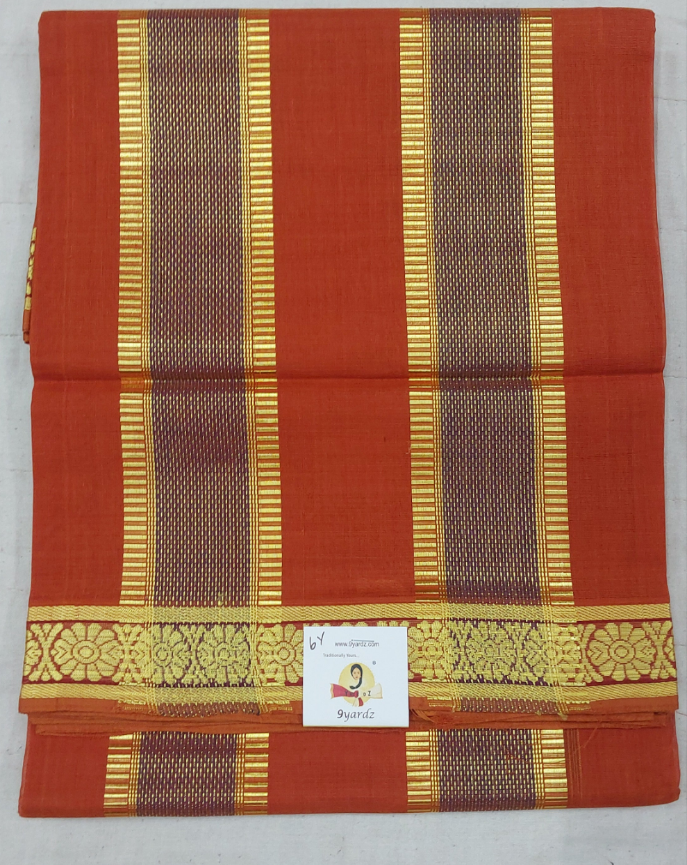 Devendra 6 yards Plain