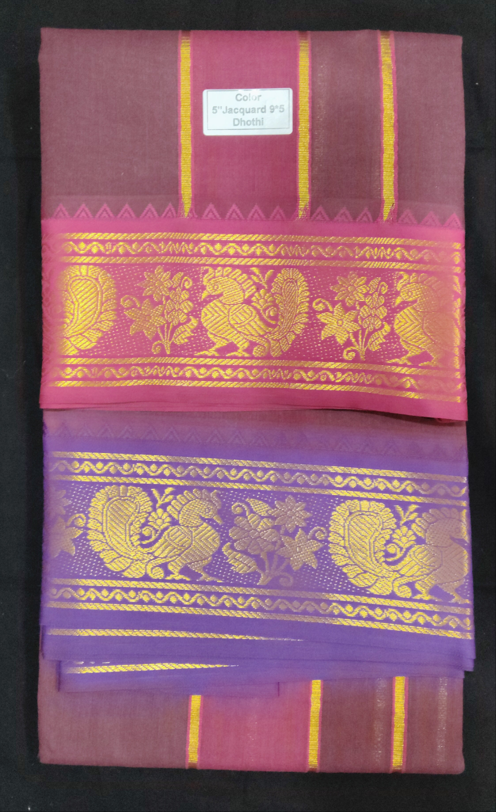Cotton Colour  Dhothi 9*5