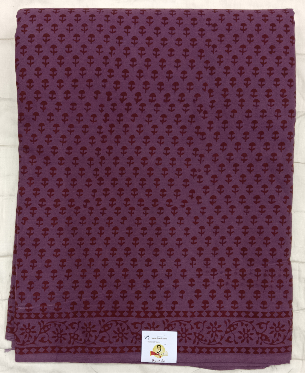 Baag/soft cotton Madisar 11 yards