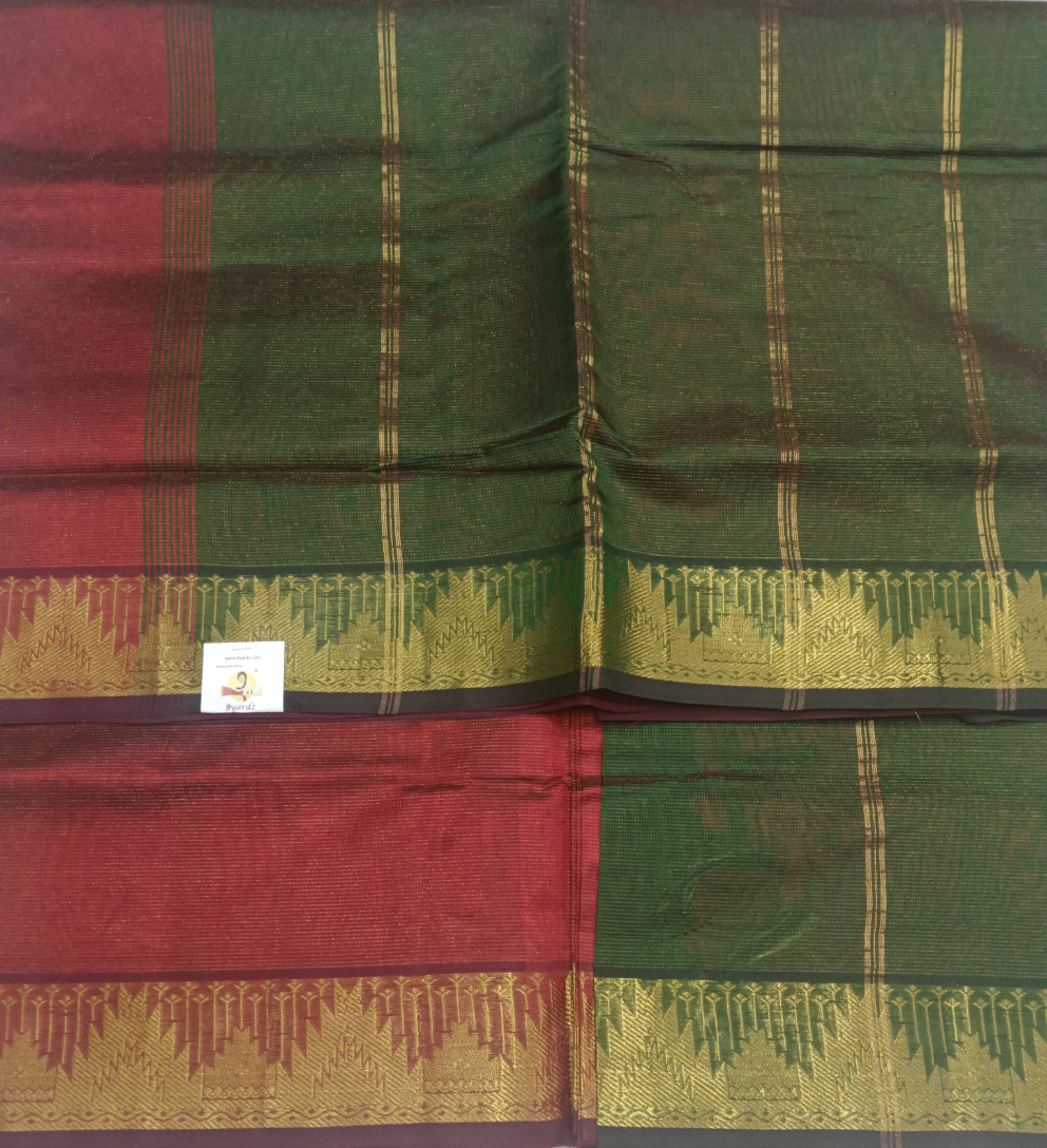 Pure silk cotton Vairaoosi 10yards madisar