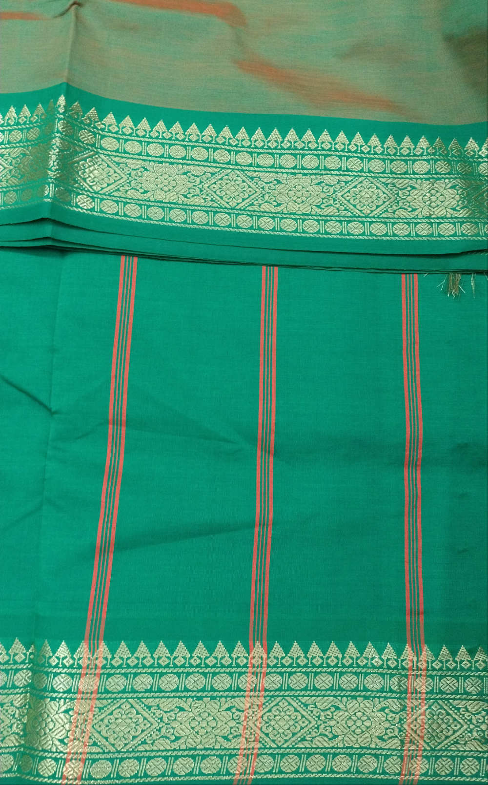 Semi silk Plain 6Yards