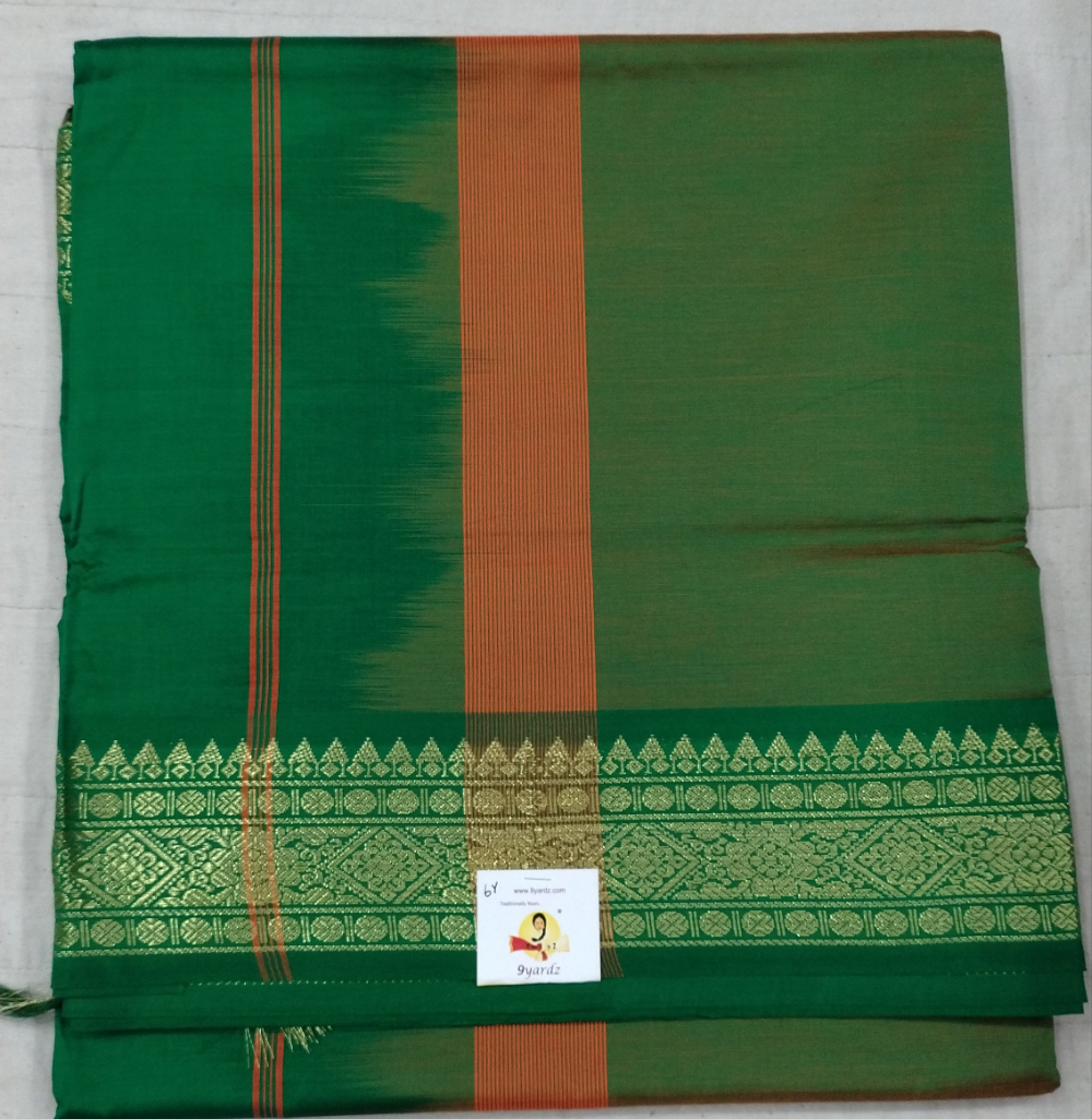 Semi silk Plain 6Yards