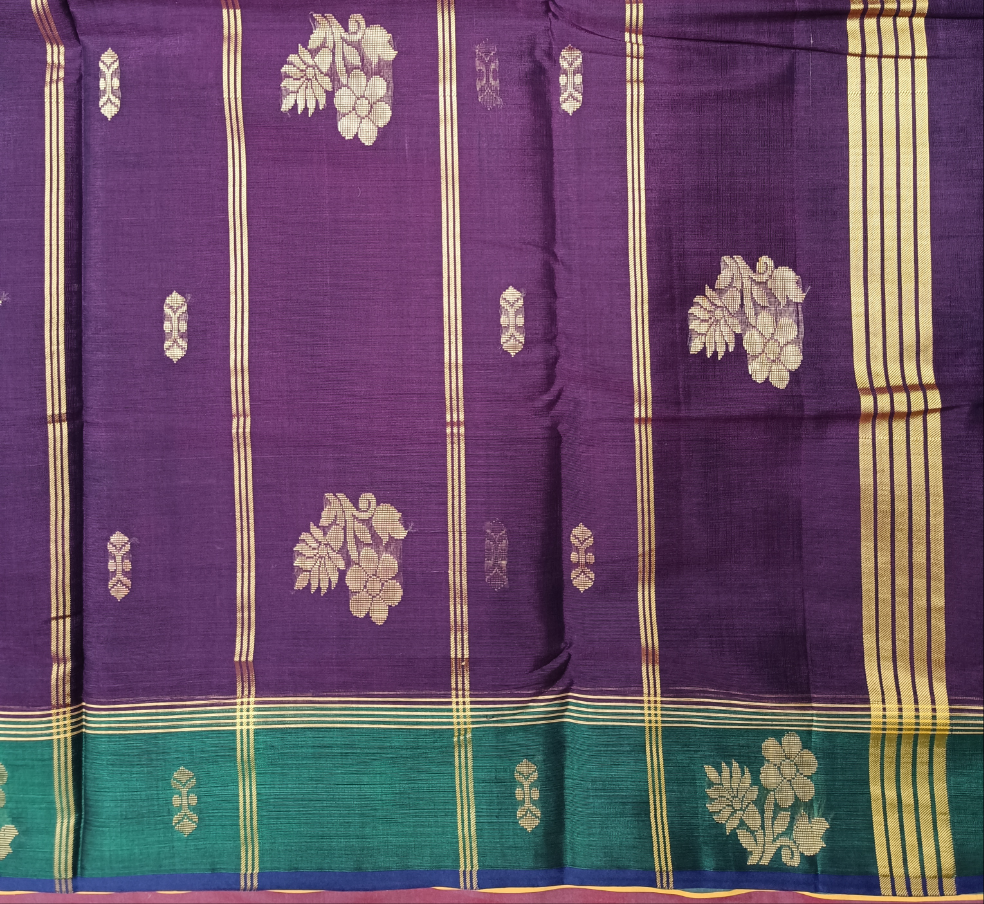 Devendra 12yards Body  Embossed