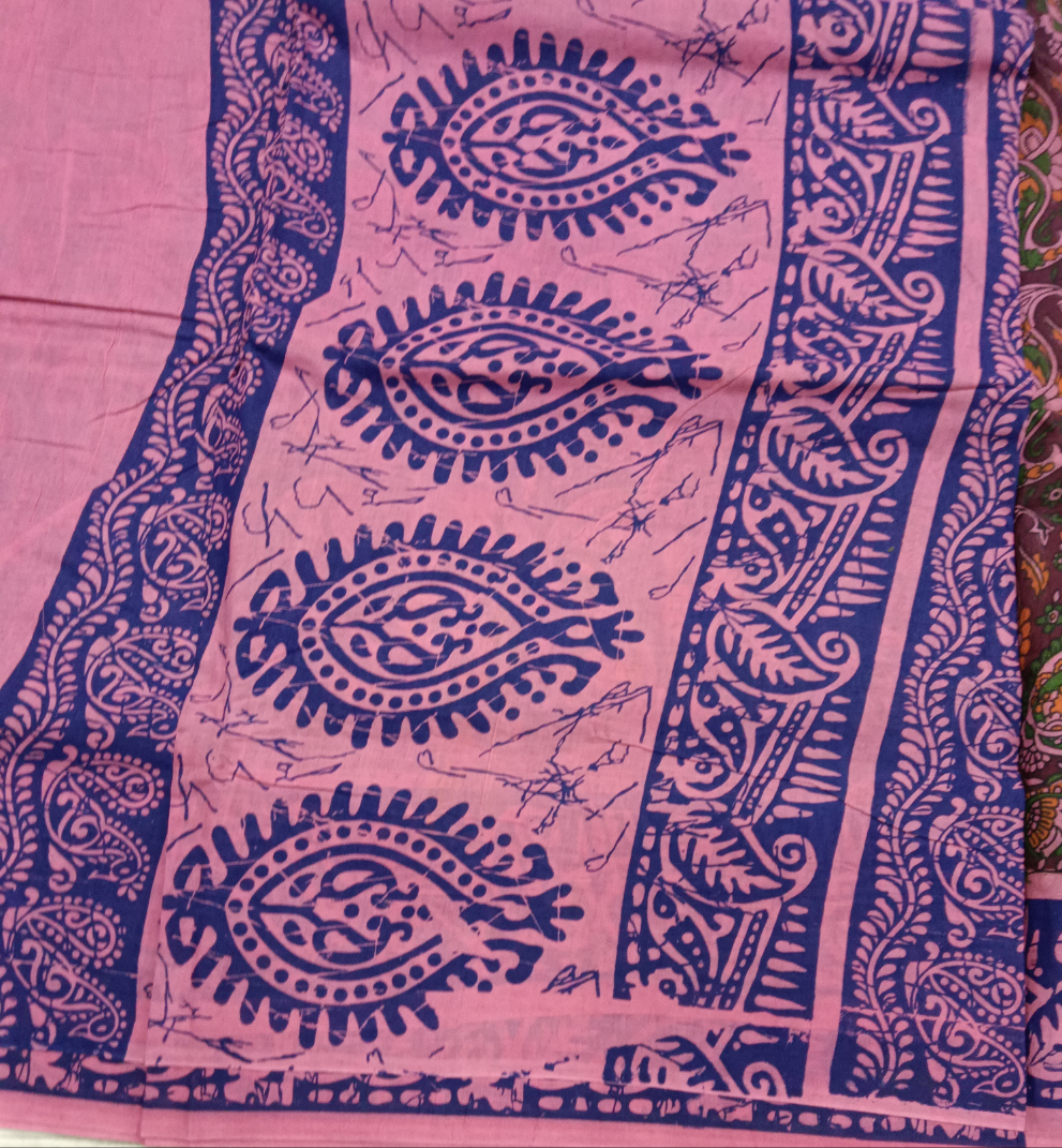 Sungudi cotton 10.5yards 49"