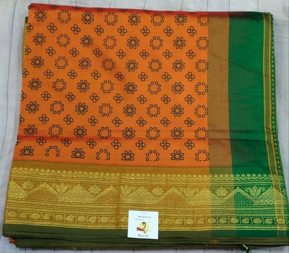 Semi Silk cotton printed 10yardz Madisar