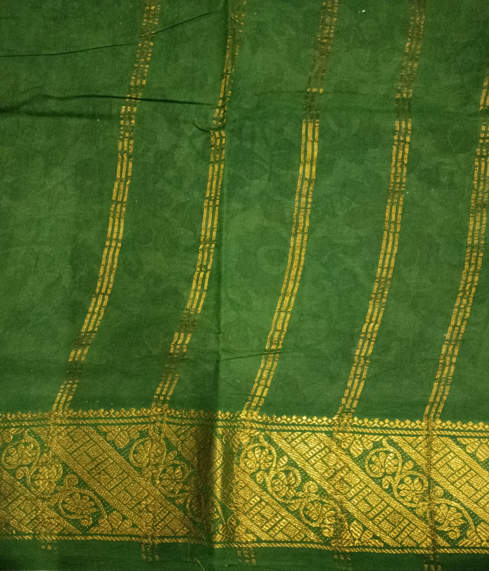 Kalamkari Printed Sungudi 10 yards