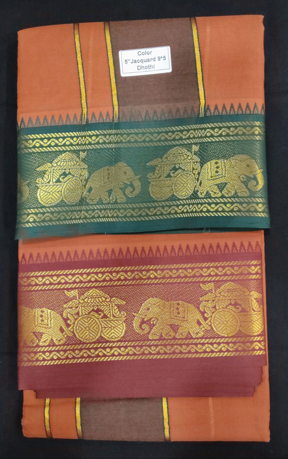 Cotton Colour  Dhothi 9*5