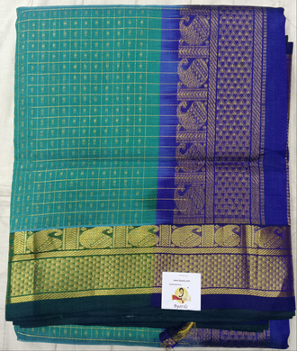 Pure silk cotton -Semi korvai 10yardz