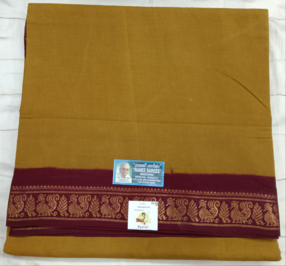 Ranee voyal saree 10.5yardz(9.5mtrs)