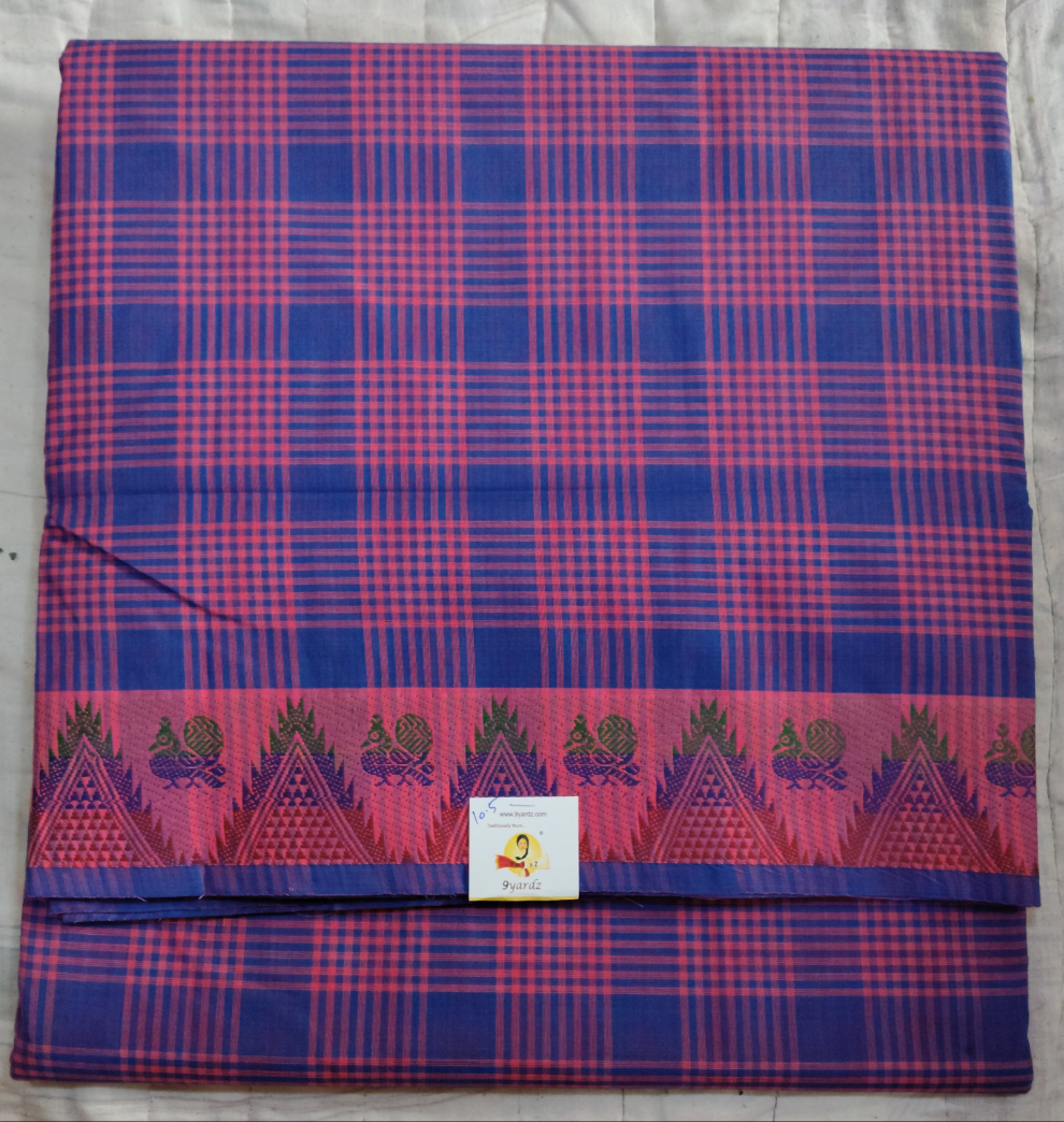 Chettinadu / Karaikudi cotton 10.5 yards madisar