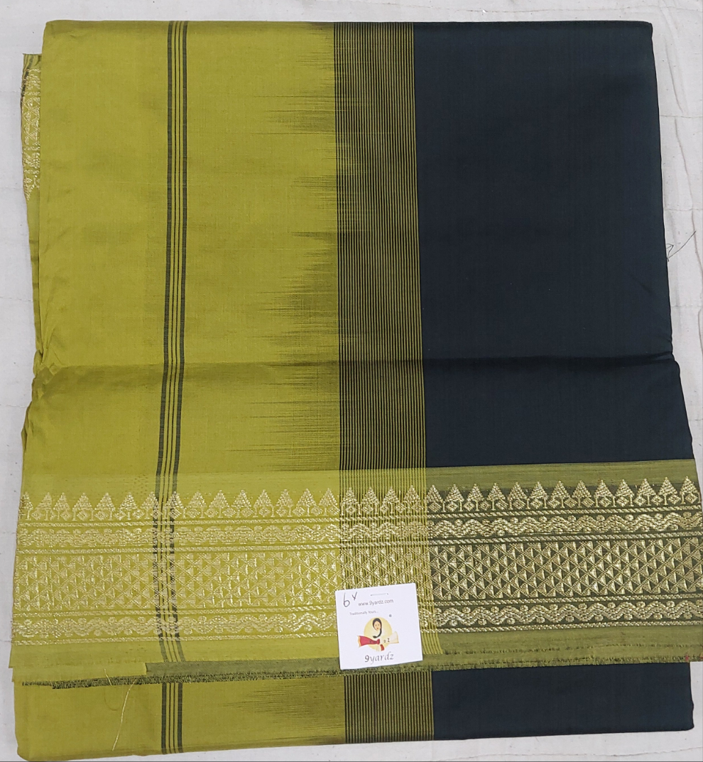 Semi silk Plain 6Yards