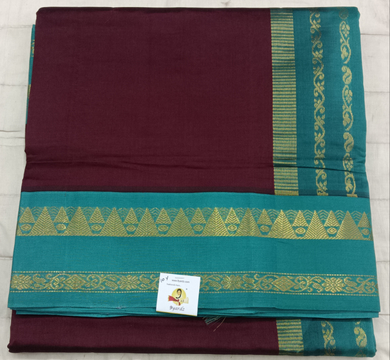 Semi Silk cotton Korvai Madisar