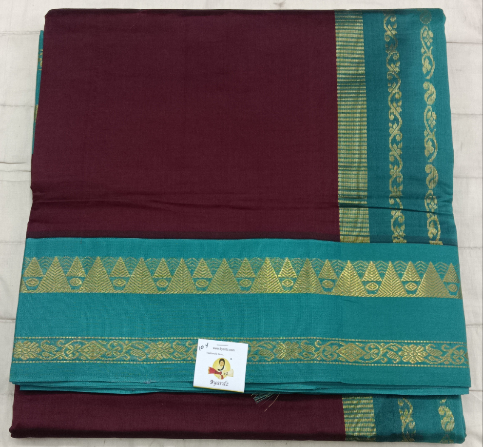 Semi Silk cotton Korvai Madisar