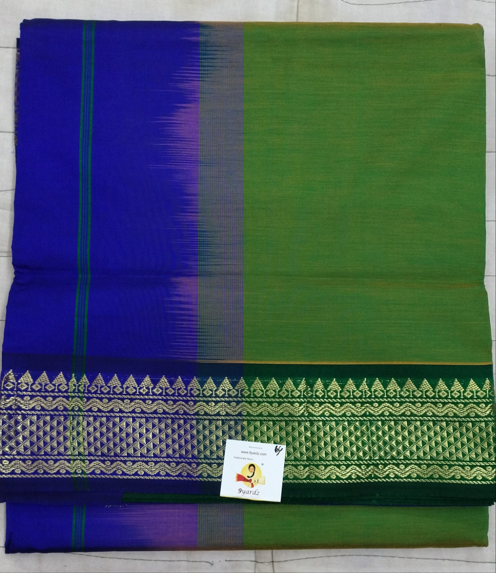Semi silk Plain 6Yards