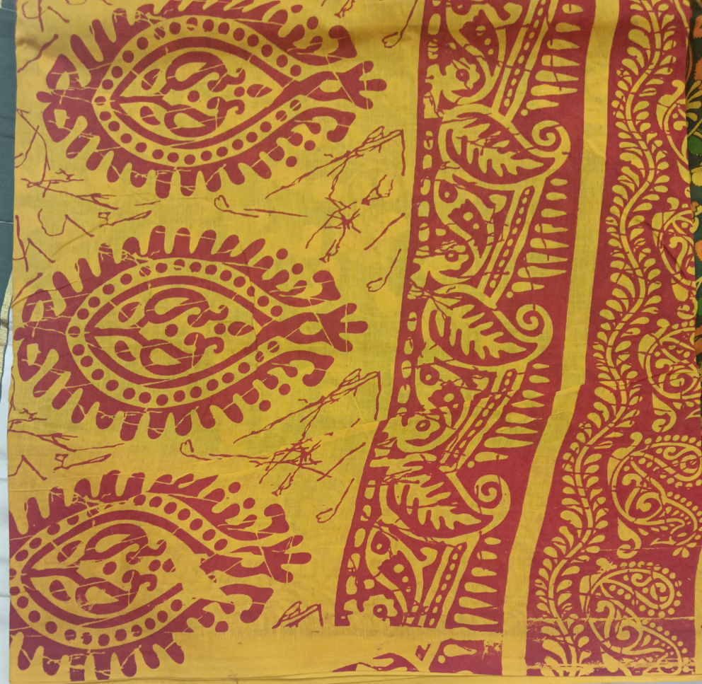 Sungudi cotton 10.5yards 49"